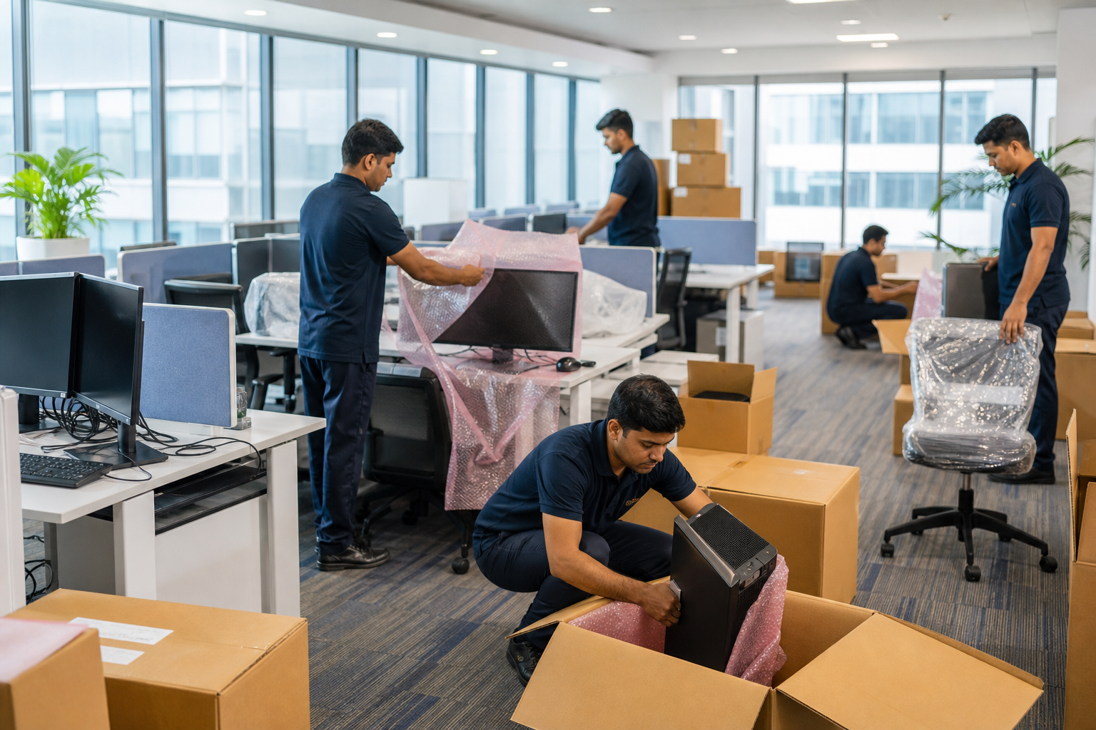 Professional office relocation service